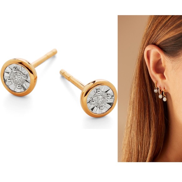 monica vinader earrings NEW